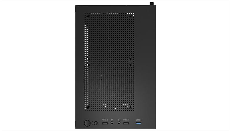 Корпус Корпус Aerocool CS-111-G-BK-v1 (mATX, 0.5mm, стекло, USB3.0 x1, USB2.0 x2, 1x 12cm Black Fan) (CS-111-G-BK-v1) фото 3