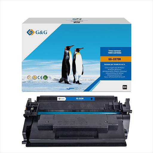 Тонер-картридж G&G toner-cartridge for Canon imageCLASS MF465dw/MF462dw;LBP247dw/LBP246dw(AMS);i-SENSYS LBP243dw/246dw;MF461dw/MF465dw/MF463dw(EUR/NA/AP);Canon LBP244/241;MF467dw(JP) with chip 10200 pages гарантия 3 (GG-C070H) фото 1