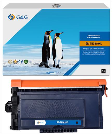 Тонер-картридж G&G toner-cartridge for Brother HL-L6410DN/L6415DN/MFC-L6910DN/L6915DN/EX910 with chip 25000 pages гарантия 36 мес. (GG-TN3610XL) фото 1