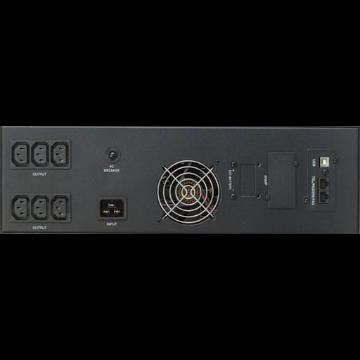 Источник бесперебойного питания Line-Interactive SNR LIRT 3000ВА/2400Вт (PF-0.8), 1ф:1ф (220-240В), 48В (DC) (4x9Ач) фото 2