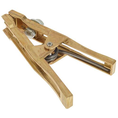 Зажим ''крокодил'' 315 А 170 мм для сварки (латунь), REXANT фото 1