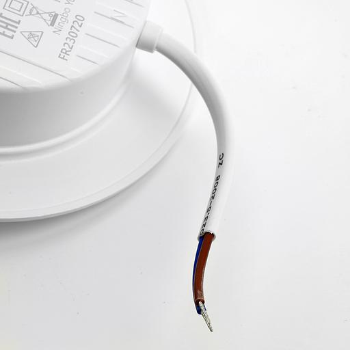 Светильник светодиодный ДВО-12w 4000K 1080Лм slim белый Feron.ONE фото 8