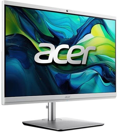 Моноблок Acer Aspire C24-195ES 23.8" Full HD Core Ultra 5 125U (3.6) 16Gb SSD512Gb UHDG CR Eshell GbitEth WiFi BT 180W клавиатура мышь Cam серебристый 2560x1440 фото 2