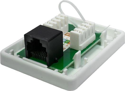 Розетка Suprlan 10-0307 информ.RJ45 кат.5E фото 1