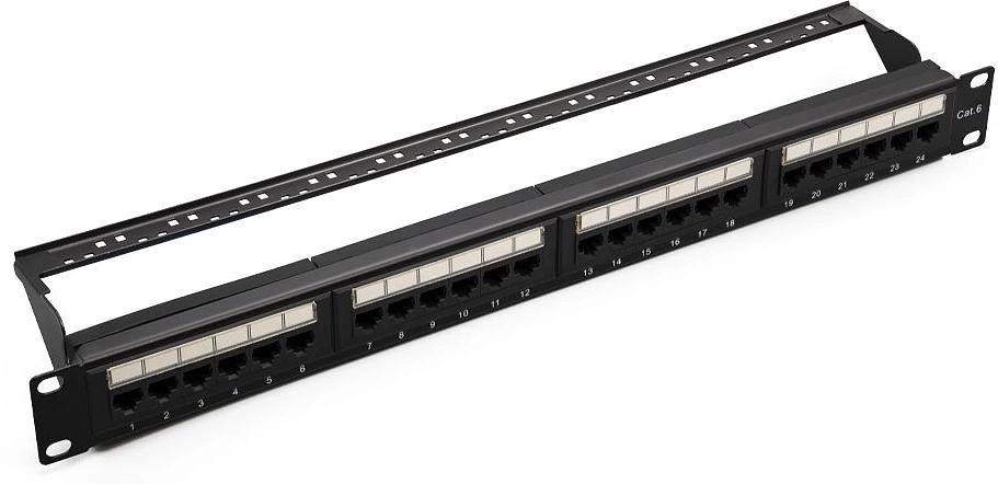 Патч-панель Suprlan 10-0427 19" 1U 24xRJ45 кат.5E UTP фото 1