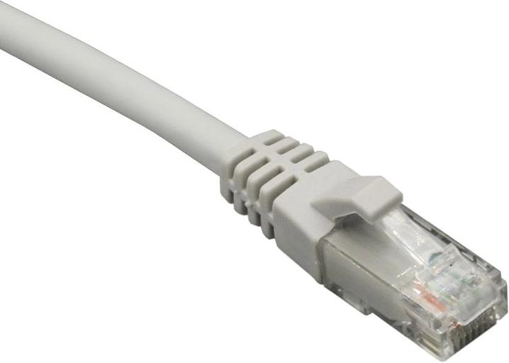 Патч-корд Suprlan 10-0169 UTP RJ-45 вил.-вилка RJ-45 кат.6 3м серый LSZH фото 1