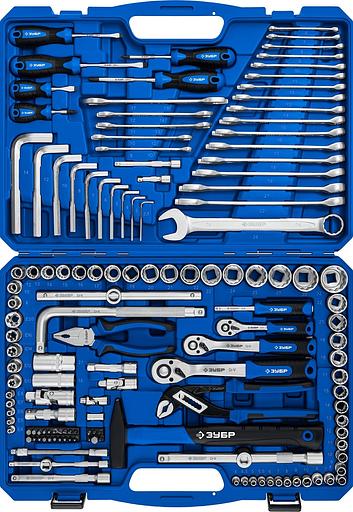 Набор инструментов Зубр 27670-H142 142 предмета (жесткий кейс) фото 1