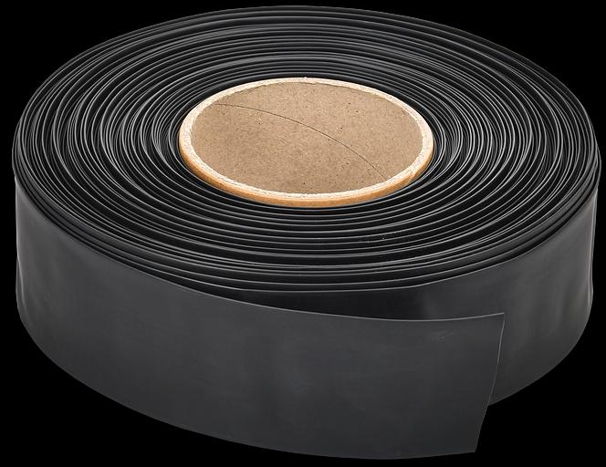 Трубка термоусадочная ТТУ 1/0,5 черная 400м GENERICA фото 1