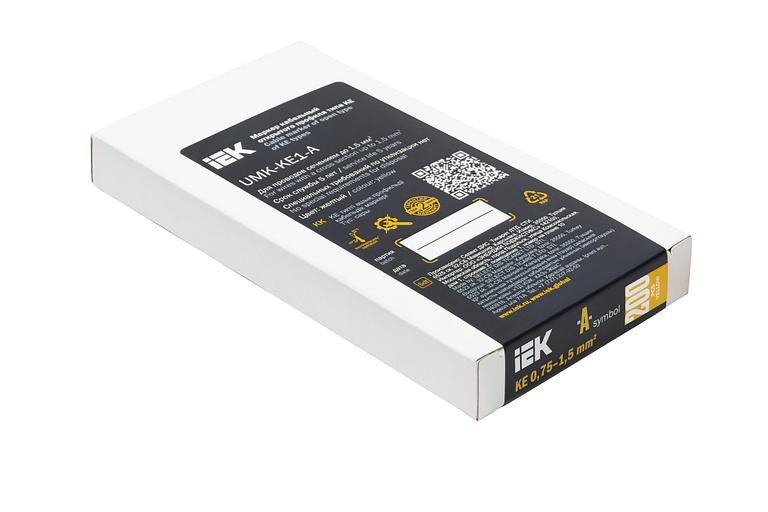 Маркер открытого типа KE 0,75-1,5мм2 символ 'A' (200шт/упак) IEK фото 2