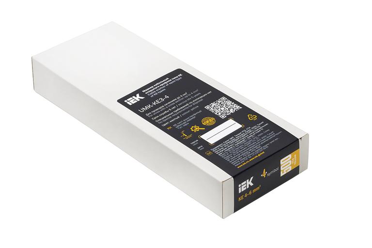 Маркер открытого типа KE 4-6мм2 символ '4' (500шт/упак) IEK фото 2