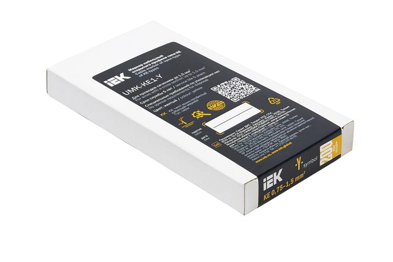 Маркер открытого типа KE 0,75-1,5мм2 символ 'Y' (200шт/упак) IEK фото 2