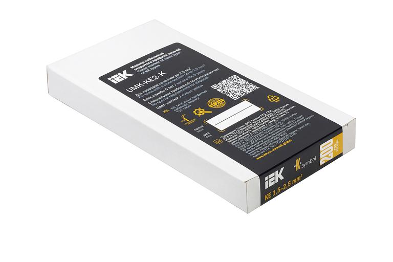 Маркер открытого типа KE 1,5-2,5мм2 символ 'K' (200шт/упак) IEK фото 2