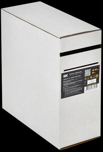 Оплетка кабельная 40-50мм полиэстер 50м черная IEK фото 2