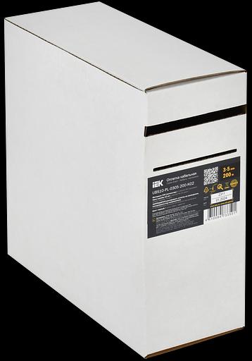 Оплетка кабельная 3-5мм полиэстер 200м черная IEK фото 2