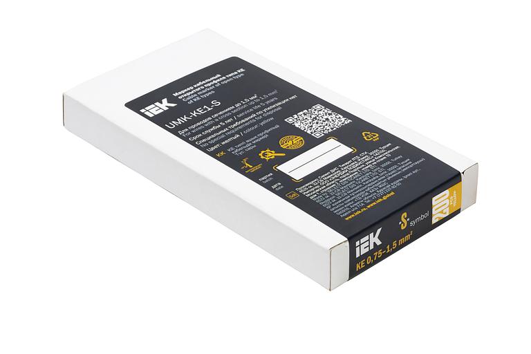 Маркер открытого типа KE 0,75-1,5мм2 символ 'S' (200шт/упак) IEK фото 2