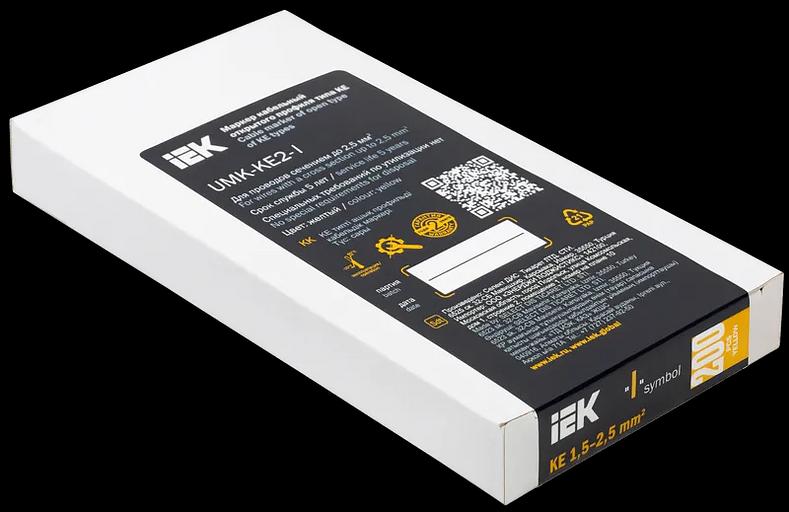 Маркер открытого типа KE 1,5-2,5мм2 символ '1' (500шт/упак) IEK фото 2