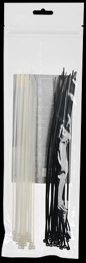 Набор хомутов 2,5х250 (25б. 25ч) (50шт/упак) фото 1