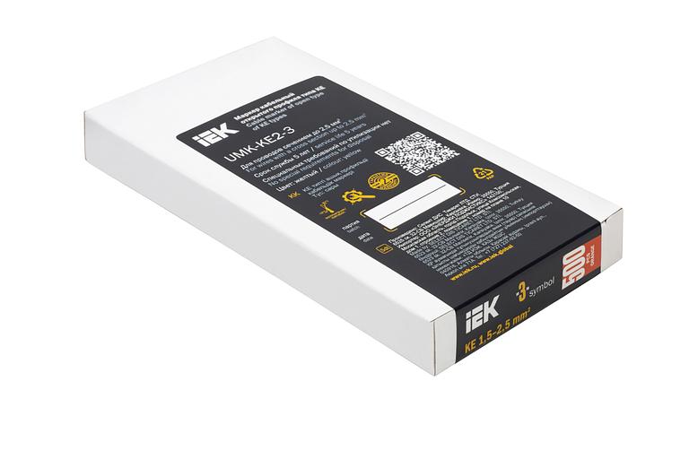 Маркер открытого типа KE 1,5-2,5мм2 символ '3' (500шт/упак) IEK фото 2