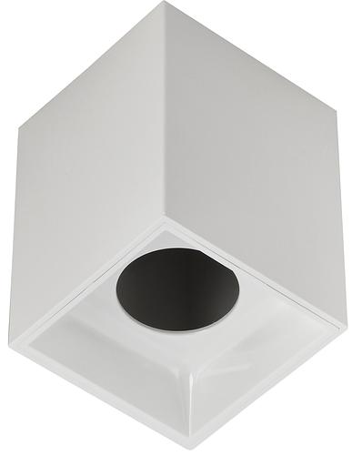 LIGHTING Светильник 4112 накладной потолочный под лампу GU10 белый пластик IEK фото 1