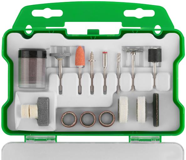 Набор насадок для гравировальной машины в чемоданчике 56 шт фото 1