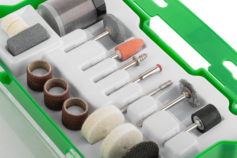 Набор насадок для гравировальной машины в чемоданчике 56 шт фото 5