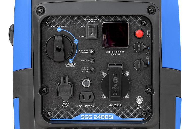 Генератор бензиновый инверторный SGG 2400 Si фото 2