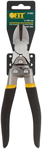 Бокорезы 190 мм ''Рычажный тип'', CrV сталь, увеличенное усилие на сведение губок, ПВХ антискользящие ручки фото 3