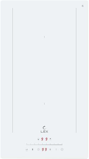 Индукционная варочная поверхность Lex EVI 321A WH белый фото 1