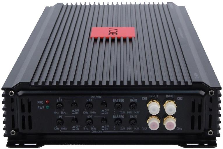 Усилитель автомобильный ACV LX-4.150 четырехканальный фото 2