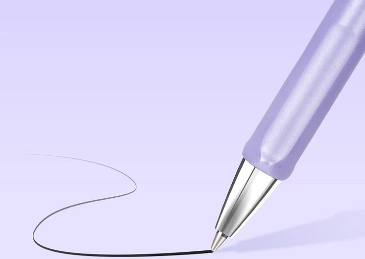 Ручка гелев. автоматическая Deli Nusign (NS562-A) ассорти d=0.5мм черн. черн. (4шт) 4 ручки фото 3