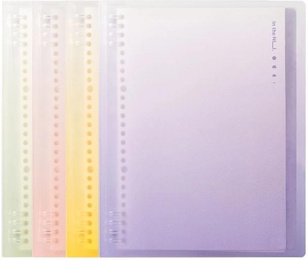 Тетрадь Deli NUSIGN NS319 A5 пластик 40л ассорти фото 1