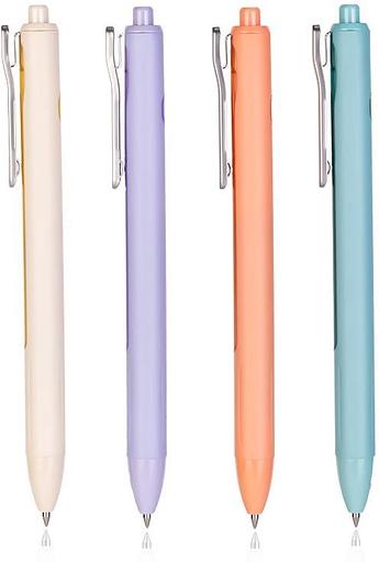 Ручка гелев. Deli Nusign NS688 ассорти d=0.5мм черн. черн. автом. фото 1