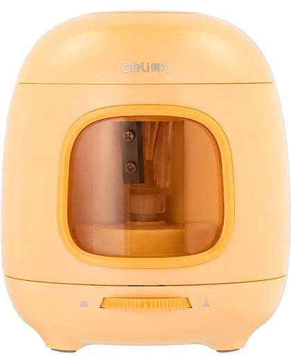 Точилка для карандашей электрическая Deli VA13YELLOW пластик желтый фото 1