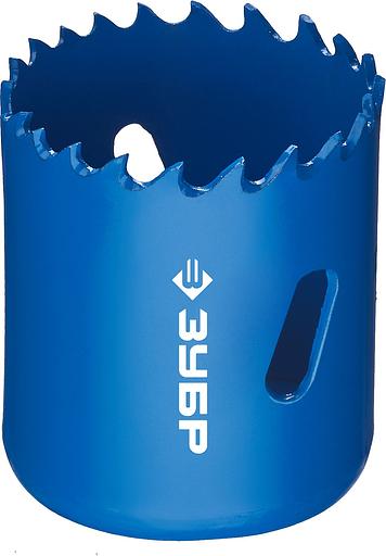 Коронка биметаллическая 44мм, быстрорежущая сталь фото 1