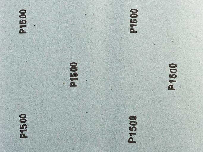Лист шлифовальный ''СТАНДАРТ'' на бумажной основе, водостойкий 230х280мм, Р1500, 5шт фото 3