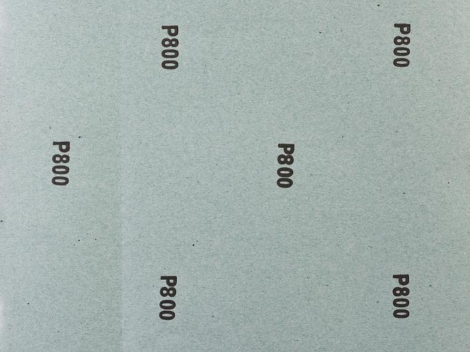 Лист шлифовальный ''СТАНДАРТ'' на бумажной основе, водостойкий 230х280мм, Р800, 5шт фото 3