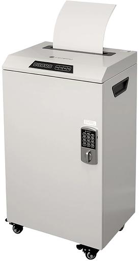 Шредер Heleos УО38-7 серый/черный (секр.P-7) фрагменты 5лист. 38лтр. фото 1