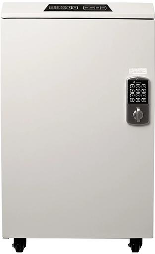 Шредер Heleos УО38-7 серый/черный (секр.P-7) фрагменты 5лист. 38лтр. фото 2