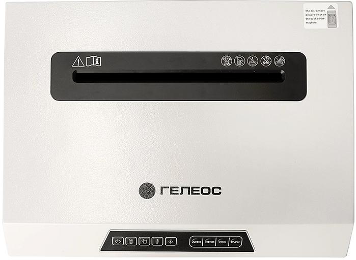 Шредер Heleos УО38-7 серый/черный (секр.P-7) фрагменты 5лист. 38лтр. фото 5