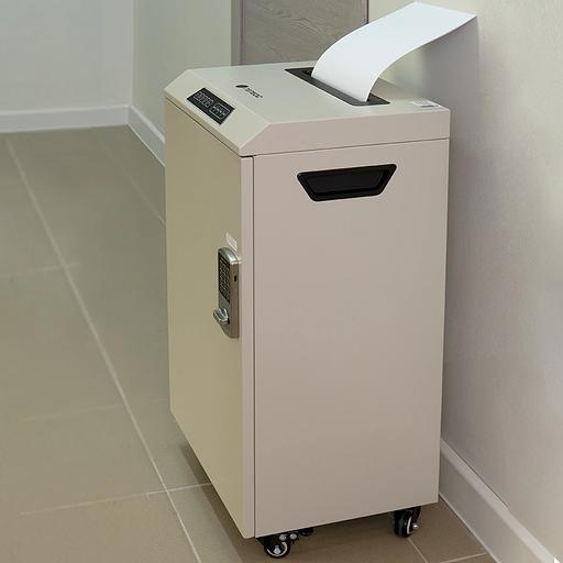 Шредер Heleos УО38-7 серый/черный (секр.P-7) фрагменты 5лист. 38лтр. фото 9