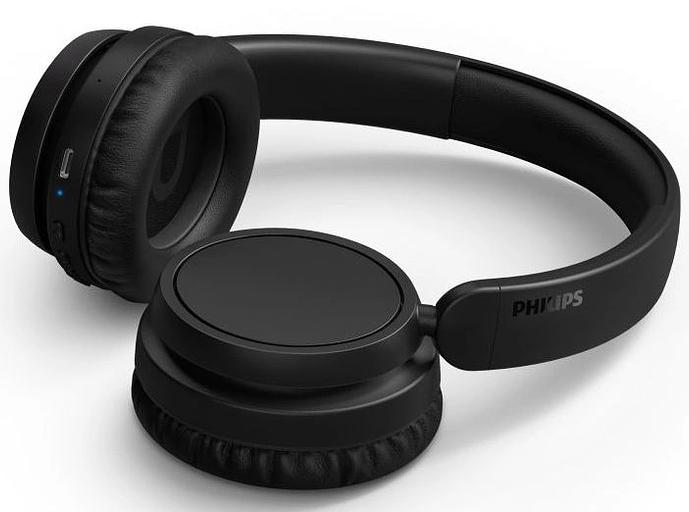 Гарнитура накладные Philips TAH5209 черный беспроводные bluetooth оголовье (TAH5209BK/00) фото 6