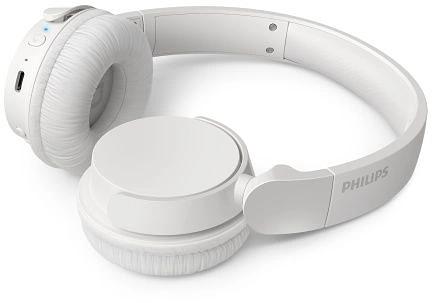 Гарнитура накладные Philips TAH4209 белый беспроводные bluetooth оголовье (TAH4209WT/00) фото 5