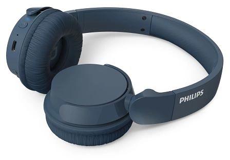 Гарнитура накладные Philips TAH4209 синий беспроводные bluetooth оголовье (TAH4209BL/00) фото 5