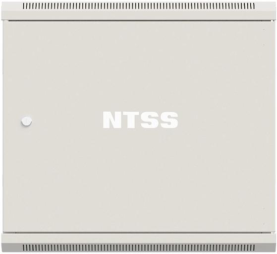 Шкаф коммутационный NTSS Премиум (NTSS-W12U6060FD) настенный 12U 570x600мм пер.дв.металл 60кг серый 27кг фото 2