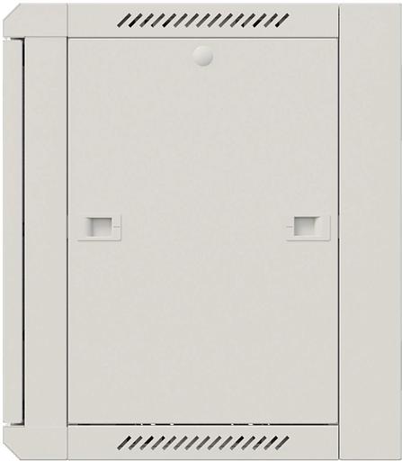 Шкаф коммутационный NTSS Премиум (NTSS-W12U6060FD) настенный 12U 570x600мм пер.дв.металл 60кг серый 27кг фото 3