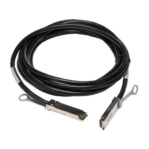Кабель FiberTrade Кабель прямого подключения 100G, QSFP28, 30AWG, Passive, DAC, 1м (FT-QSFP28-CabP-AWG30-1) фото 1