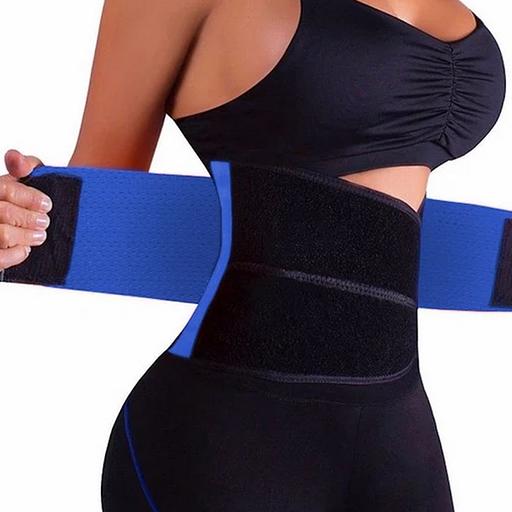 Фитнес пояс для похудения CleverCare, синий, размер L TL-LB033L фото 2