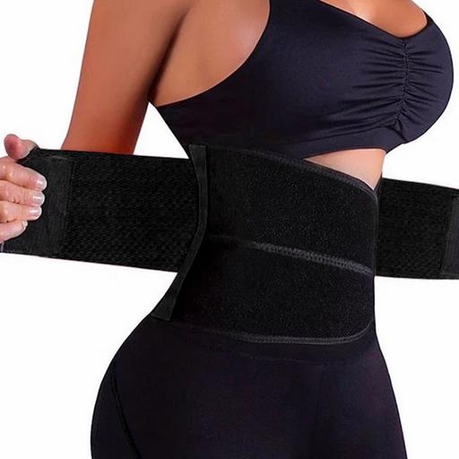 Фитнес пояс для похудения CleverCare, черный, размер XL TX-LB033B фото 2