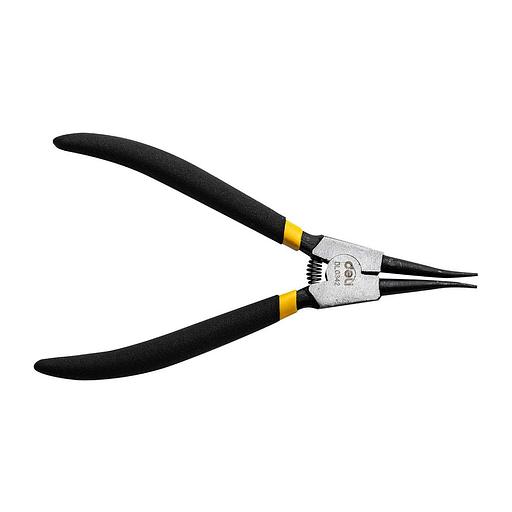 Съемники Deli Прямой съемник внешних стопорных колец Deli DL0342 175мм, сталь HRC50-54, прорезиненная рукоять фото 1