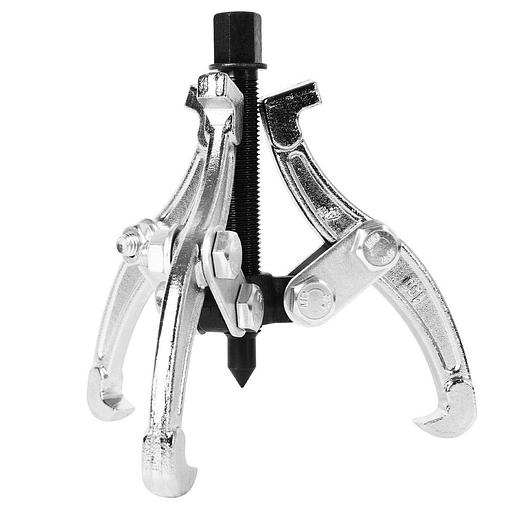 Съемники Deli Съемник подшипников трехзахватный Deli DL-S4 100мм(рабочий ход болта), внешний диаметр 20-100мм, внутренний диаметр 40-90мм, сталь 45# фото 1